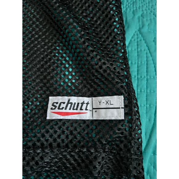 EUC Schutt Youth Size XL Black Practice Jersey Tackle Over Pads Mesh - Picture 4 of 4